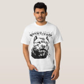 Pitbull Hund T-Shirt (Vorne ganz)