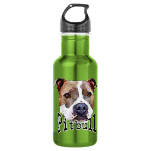 Pitbull Hund Trinkflasche