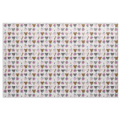 Pitbull-Hunde Lavendel Stoff (Fat Quarter (45,7 x 55,9 cm))