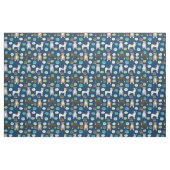 Pitbull Hunde Marinebrüche Stoff (Fat Quarter (45,7 x 55,9 cm))