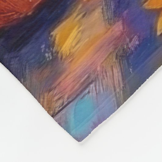 Pitbull Hunde Trick-oder-Treating Halloween-Kostüm Fleecedecke (Ecke)