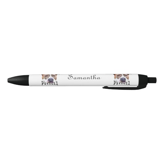 Pitbull Hundepersonalisierter Stift (Unterseite)