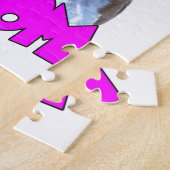 Pitbull HundMama Puzzle (Seite)