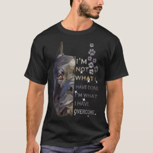 Pitbull I bin das, was ich überwunden habe T-Shirt