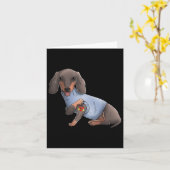 Pitbull I Liebe Mama Tattoo Dog Funny Mütter Day G Karte (Gelbe Blume)