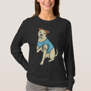 Pitbull I Liebe Mama Tattoo Pittie Dog T-Shirt