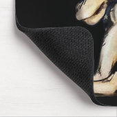 Pitbull I Liebe Vater Tattoo Vathers Day Mousepad (Ecke)