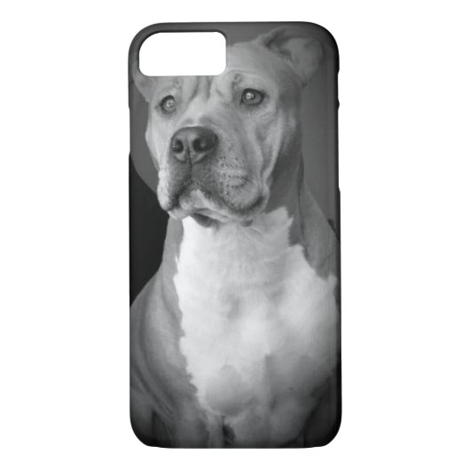 Pitbull iPhone Fall Case-Mate iPhone Hülle (Rückseite)