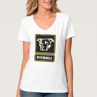 Pitbull ist starkes Logo-Shirt ein T-Shirt
