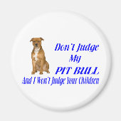 PITBULL JUDGMENT MAGNET (Vorne)