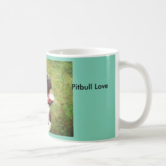 Pitbull Kaffeetasse (Rechts)
