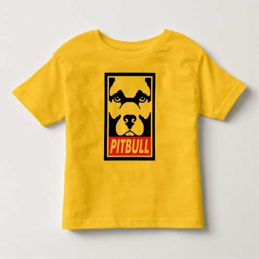 PITBULL - Kleinkind Kleinkind T-shirt (Vorderseite)
