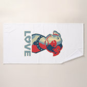 Pitbull - LIEBE Badehandtuch (Badehandtuch)