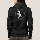 Pitbull Liebe Hoodie (Rückseite)