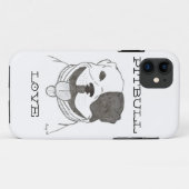 Pitbull Liebe iPhone 5 Extreme Fall Case-Mate iPhone Hülle (Rückseite (Horizontal))