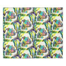 Pitbull Liebe King Size Duvet Cover