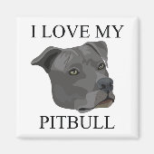 PITBULL Liebe! Magnet (Vorne)