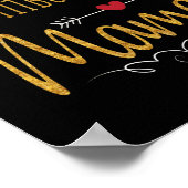 Pitbull Liebe Mama so viel Poster (Ecke)