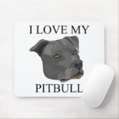 PITBULL Liebe! Mousepad (Mit Mouse)