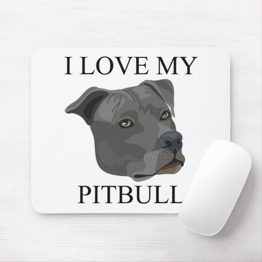 PITBULL Liebe! Mousepad (Mit Mouse)