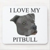 PITBULL Liebe! Mousepad (Vorne)