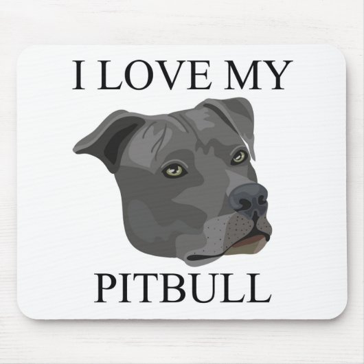 PITBULL Liebe! Mousepad (Vorne)