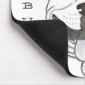 Pitbull Liebe Mousepad (Ecke)