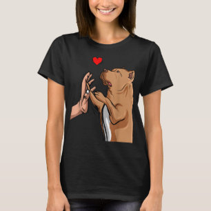 Pitbull Liebe Pittie Dog Mama Girls T - Shirt
