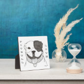 Pitbull Liebe Plaque Fotoplatte (InSitu)