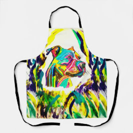 Pitbull-Liebe-Schürze Schürze