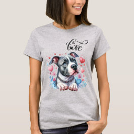 Pitbull-Liebe T-Shirt
