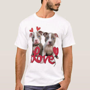 Pitbull-Liebe T-Shirt