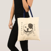 Pitbull Liebe-Taschen-Tasche Tragetasche (Vorderseite (Produkt))