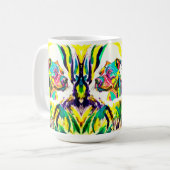 Pitbull-Liebe-Tasse Kaffeetasse (Vorderseite Links)