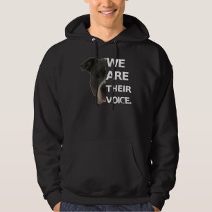 Pitbull Liebe Wir sind ihre Liebhaber des Hundes Hoodie