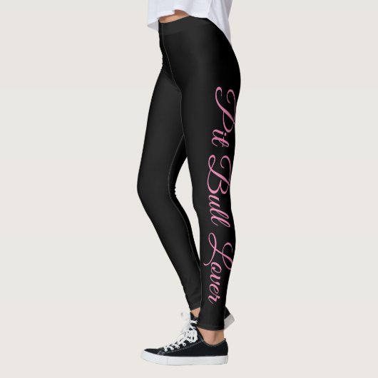 Pitbull-Liebhaber Leggings (Links)