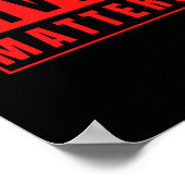 Pitbull Lives - Pitbull Stuff Dog Lover Sticker Poster (Ecke)