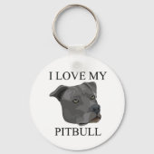 PITBULL Love! Schlüsselanhänger (Vorderseite)