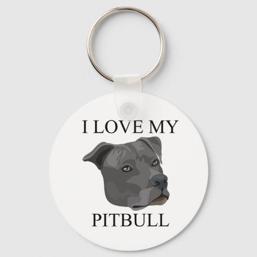 PITBULL Love! Schlüsselanhänger (Vorderseite)