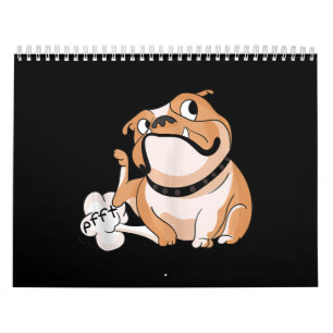 Pitbull Lover Funny Bulldog Hund Mama Lover Kalender