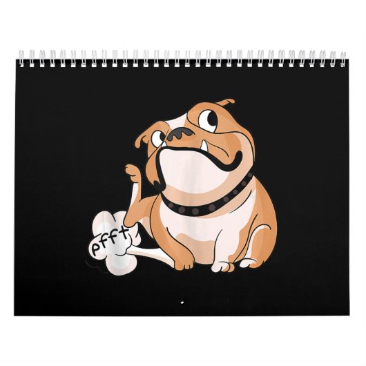 Pitbull Lover Funny Bulldog Hund Mama Lover Kalender (Titelbild)