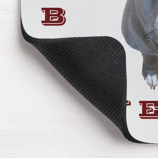 Pitbull Lover Mousepad (Ecke)