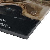 Pitbull Maisie Schneidebrett (Ecke)