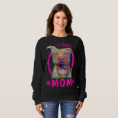 Pitbull-Mama 336 Sweatshirt (Vorne ganz)
