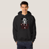 Pitbull-Mama 337 Hoodie (Vorne ganz)