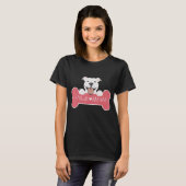Pitbull Mama für Pittie Mama Pit Mama Pit Bull Mam T-Shirt (Vorne ganz)