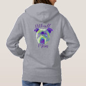 Pitbull Mama Hund Sweatshirt (Rückseite)