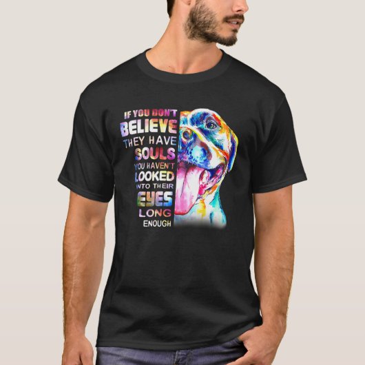 Pitbull Mama ich glaube, sie haben Soule Frauen Li T-Shirt (Vorderseite)