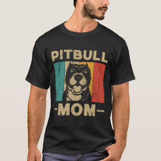 Pitbull-Mama Pitbull-Besitzerin T-Shirt