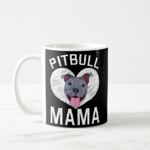 Pitbull Mama Pitt Bully Dog Kaffeetasse